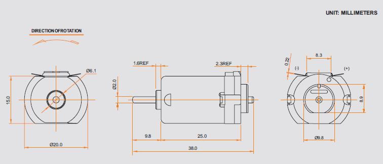 Metal Brush Motor CYFE-130SA-07700