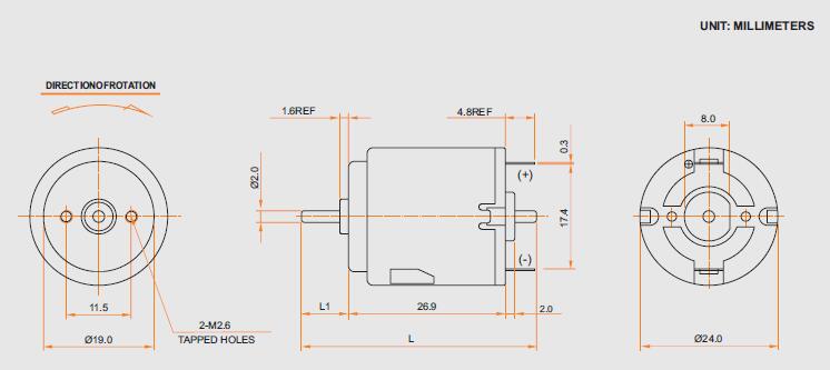 Carbon-Brush-Moto--CYRS-260SA-12330