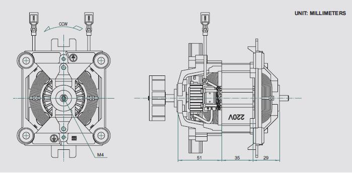 Series Motor SS-9540